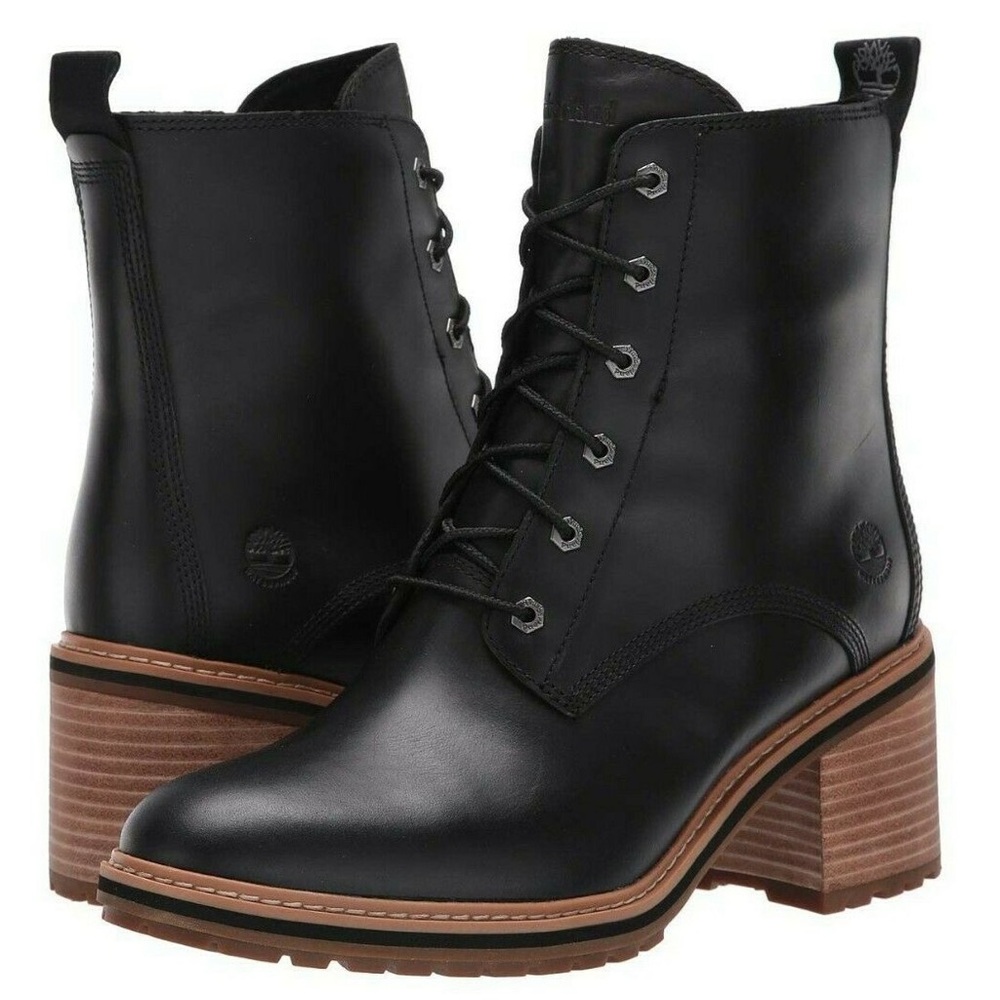 Timberland Women's Sienna High Lace Up Waterproof Boots - Picture 3 of 8
